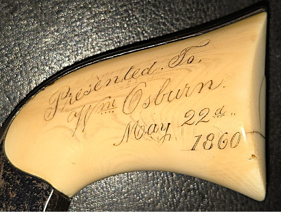 Revolver engraved by Hung Wah