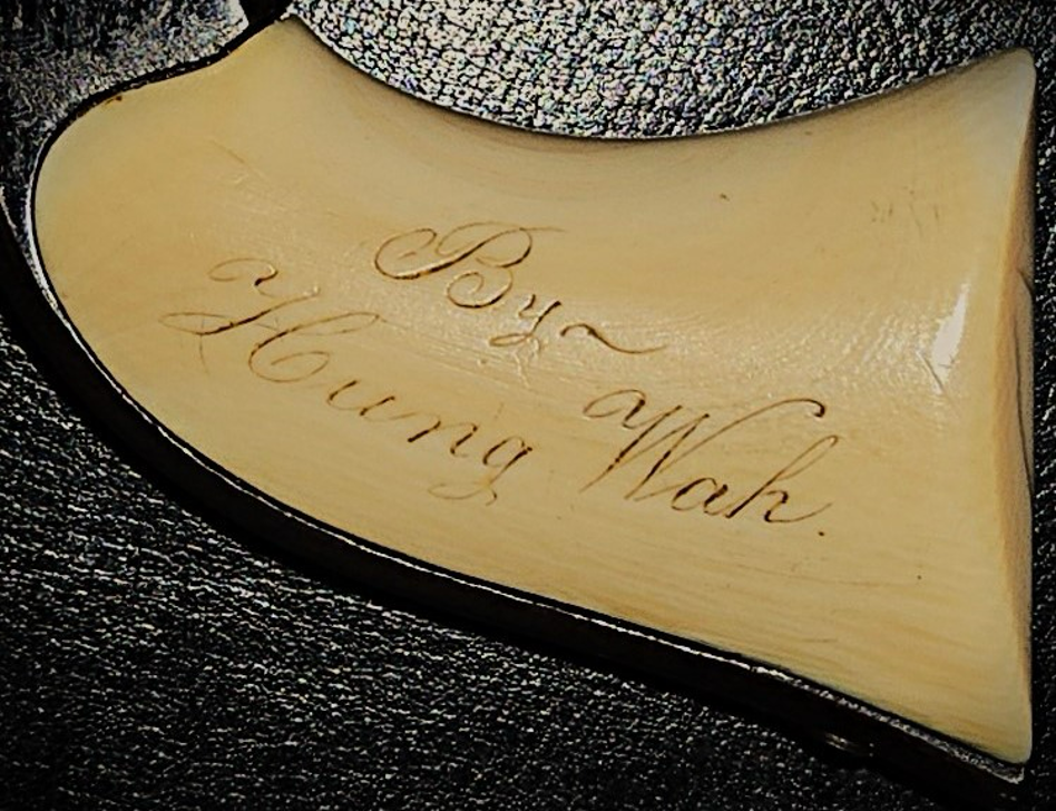 Exciting New Research: Historical Artifact from Hung Wah, One of the Early Chinese Railroad Labor Contractors
