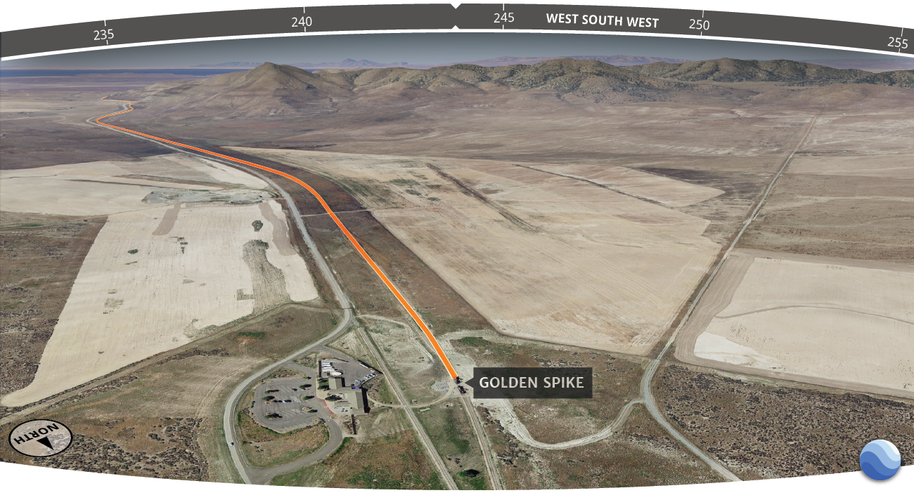 Map of Promontory Summit