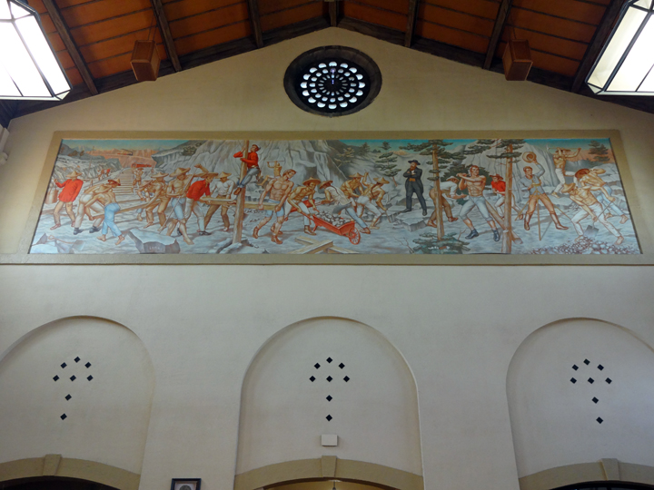 Laning Mural at Ogden Union Station, Ogden, UT