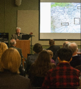 Philip Choy speaking to Chinese Railroad Workers Archaeology Workshop in 2013