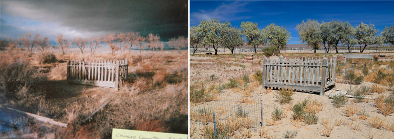 Chinese cemetery at Carlin