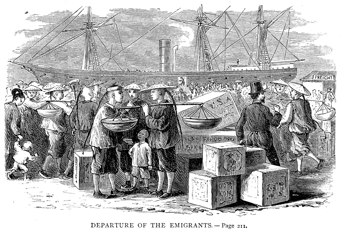 Fig 6. Billings Departure of Emigrants