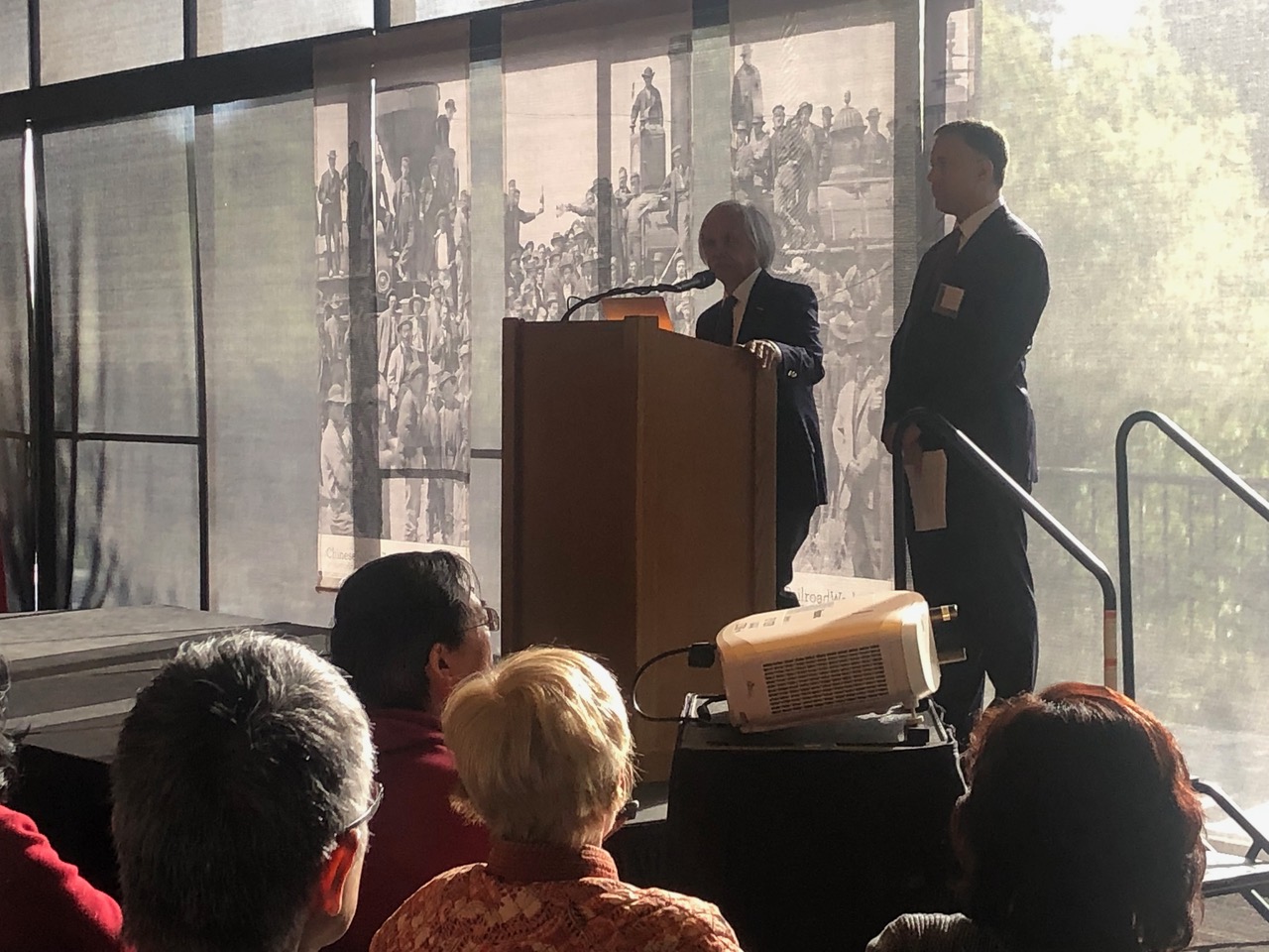 Gary Mukai-Greg Francis Present–CRRW Event-Stanford-4-11-19